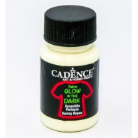 Світлонакопичувальна акрилова фарба для тканини Fabric Glow In The Dark Cadence, 50 мл, Натуральна