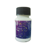 Краска для ткани голографическая, Holographic Glitter Fabric Paint, 50 мл, Прозрачная Cadence