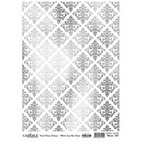 Декупажные карты с с серебром на рисовой бумаге Metel Leaf Silver Rise Cadence формат А3 А-020