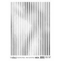 Декупажные карты с с серебром на рисовой бумаге Metel Leaf Silver Rise Cadence формат А3 А-025
