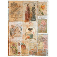 Декупажна карта формат А3 на рисовому папері Decoupage Cadence №324