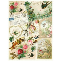 Декупажна карта формат А3 на рисовому папері Decoupage Cadence №84