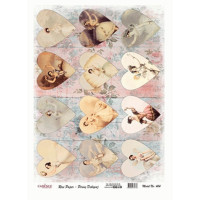 Декупажные карты на рисовой бумаге Rice Paper Decoupage Cadence, №404