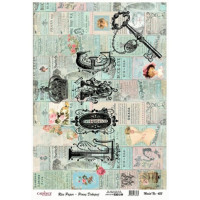 Декупажні картки на рисовому папері Rice Paper Decoupage Cadence, №455