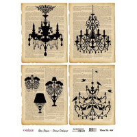 Декупажні картки на рисовому папері Rice Paper Decoupage Cadence, №464