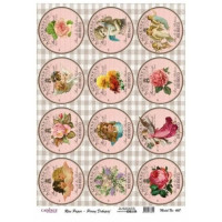 Декупажні картки на рисовому папері Rice Paper Decoupage Cadence, №468