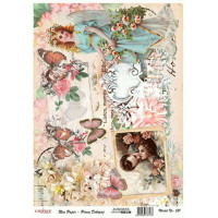 Декупажні картки на рисовому папері Rice Paper Decoupage Cadence, №421