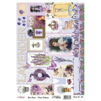 Декупажные карты на рисовой бумаге Rice Paper Decoupage Cadence, №431