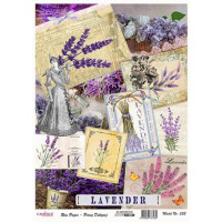 Декупажные карты на рисовой бумаге Rice Paper Decoupage Cadence, №432