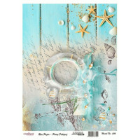 Декупажні картки на рисовому папері Rice Paper Decoupage Cadence, №444