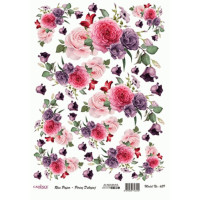 Декупажные карты на рисовой бумаге Rice Paper Decoupage Cadence, №429