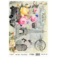 Декупажные карты на рисовой бумаге Rice Paper Decoupage Cadence, №435