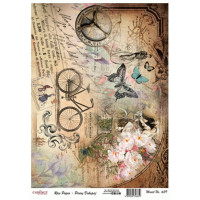 Декупажні картки на рисовому папері Rice Paper Decoupage Cadence, №439