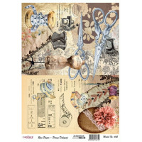 Декупажні картки на рисовому папері Rice Paper Decoupage Cadence, №445