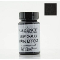 Меловая краска на акриловой основе Very chalky Cadence, 90 мл, Black Черный