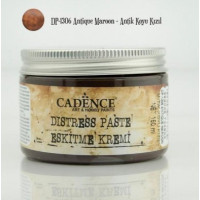 Водная патина для устаревания Distress Paste Cadence, 150 мл, Античный темно бордовый