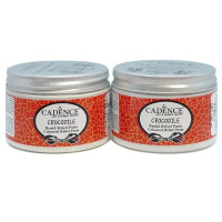 Двухшаговая кракелюрная паста, CROCODILE Relief Paste Cadence 150 мл+150 мл