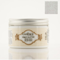 Паста глитерная Glitter Relief Paste, 150 мл, Фосфоресцентный Cadence