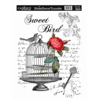 Черные натирки Home Decor Transfer Cadence, 25х35 см, HDT-002