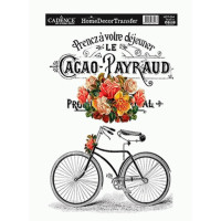 Чорні натирки Home Decor Transfer Cadence, 25х35 см, HDT-004