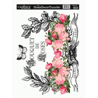 Чорні натирки Home Decor Transfer Cadence, 25х35 см, HDT-017