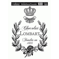 Черные натирки Home Decor Transfer Cadence, 25х35 см, HDT-054