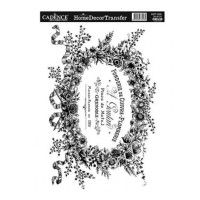 Черные натирки Home Decor Transfer Cadence, 25х35 см, HDT-035