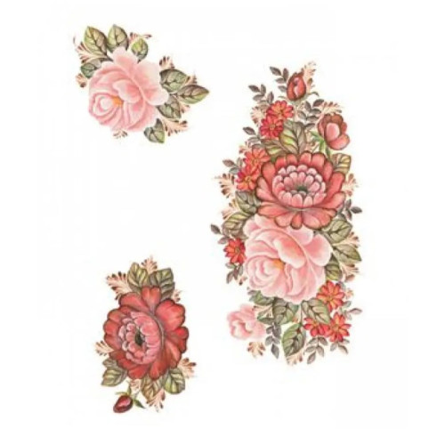 Трансфер универсальный Cadence Floral Collection by Svetlana Zhurkina, 17х25 см, T-04