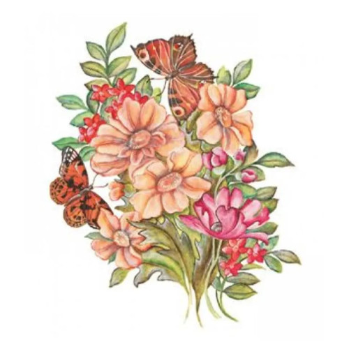 Трансфер универсальный Cadence Floral Collection by Svetlana Zhurkina, 17х25 см, T-05