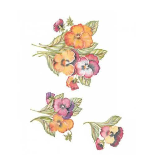 Трансфер универсальный Cadence Floral Collection by Svetlana Zhurkina, 17х25 см, T-09