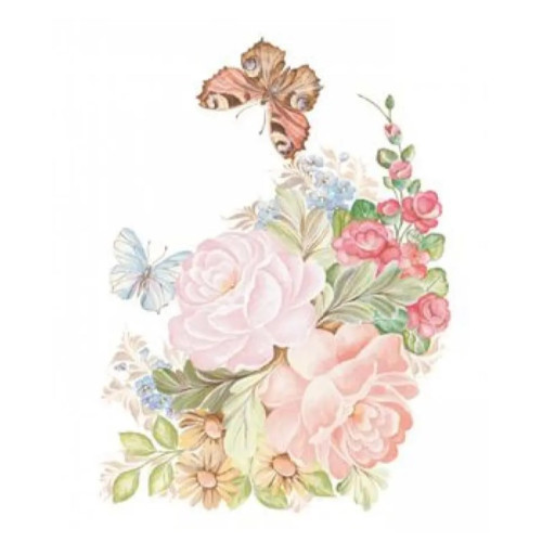 Трансфер универсальный Cadence Floral Collection by Svetlana Zhurkina, 17х25 см, T-10