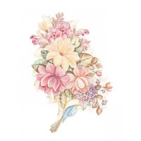 Трансфер універсальний Cadence Floral Collection by Svetlana Zhurkina, 17х25 см, T-12