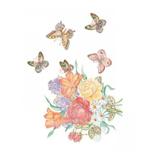 Трансфер универсальный Cadence Floral Collection by Svetlana Zhurkina, 17х25 см, T-13