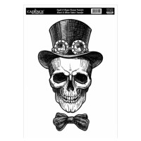 Трансфери для тканини Black White Fabric Transfer Cadence, 25х35 см, KTS 013