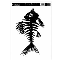 Трансферы для ткани Black White Fabric Transfer Cadence , 25х35 см, KTS 016