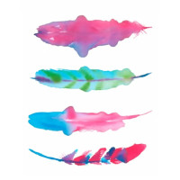 Трансфери для тканини Watercolor Fabric Transfer Cadence, 25х35 см, KTSB 010