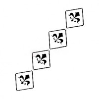 Трафарет бордюрный Cadence, серия K, 6*20 см, KI-115