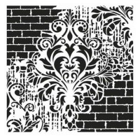 Трафарет Cadence Grunce Colection GCSM, 25*25 см, GCS-002