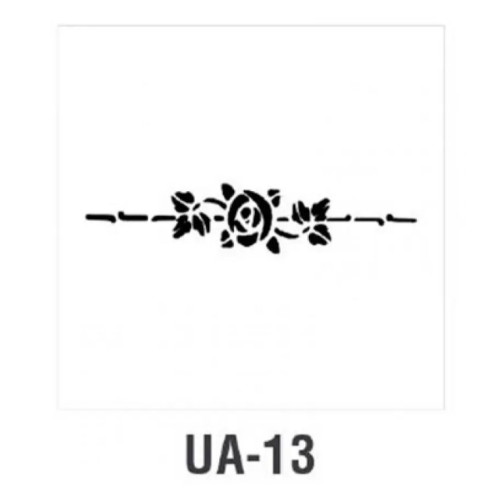 Трафарет Cadence UA Stensil, 10*25 см, UA-13
