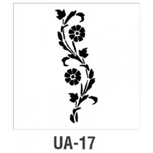 Трафарет Cadence UA Stensil, 10*25 см, UA-17