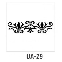 Трафарет Cadence UA Stensil, 10*25 см, UA-29