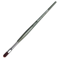 Кисть синтетика овальная daVinci 365 №8 Forte oval red-brown synthetics