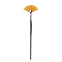 Кисть синтетика Ser. 400, daVinci Finest golden synthetic fibre, №3 веерная