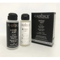 Епоксидна смола, двокомпонентна, прозора Resin Art Cadence, 120+120мл