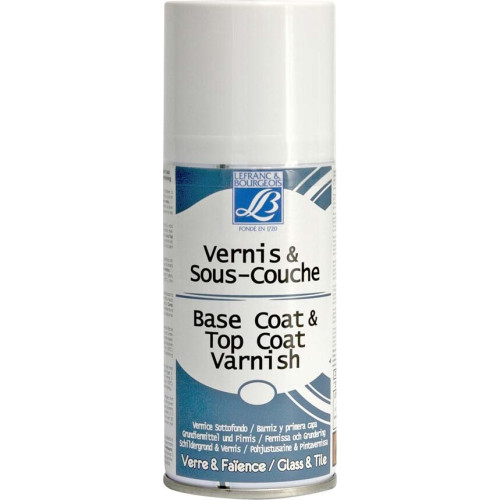 Лак покривний Lefranc Basecoat/Topcoat spray 150 мл