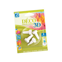 Набір насадок на тюбик із фарбою 3D Deco tube 4x120 мл