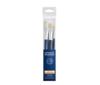 Набір пензлів Louvre Hog bristle Brushes Set щетина, №8, №16, №24 Lefranc Bourgeois