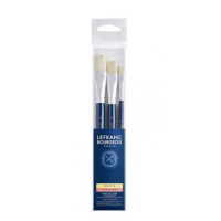 Набор кистей Louvre Hog bristle Brushes Set щетина, №8, №16, №24 Lefranc Bourgeois