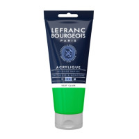 Акриловая краска Lefranc Fine Acrylic Color 80 мл №556 Light green Светлый зеленый