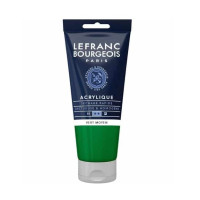 Акрилова фарба Lefranc Fine Acrylic Color 80мл №561 Medium green Середній зелений